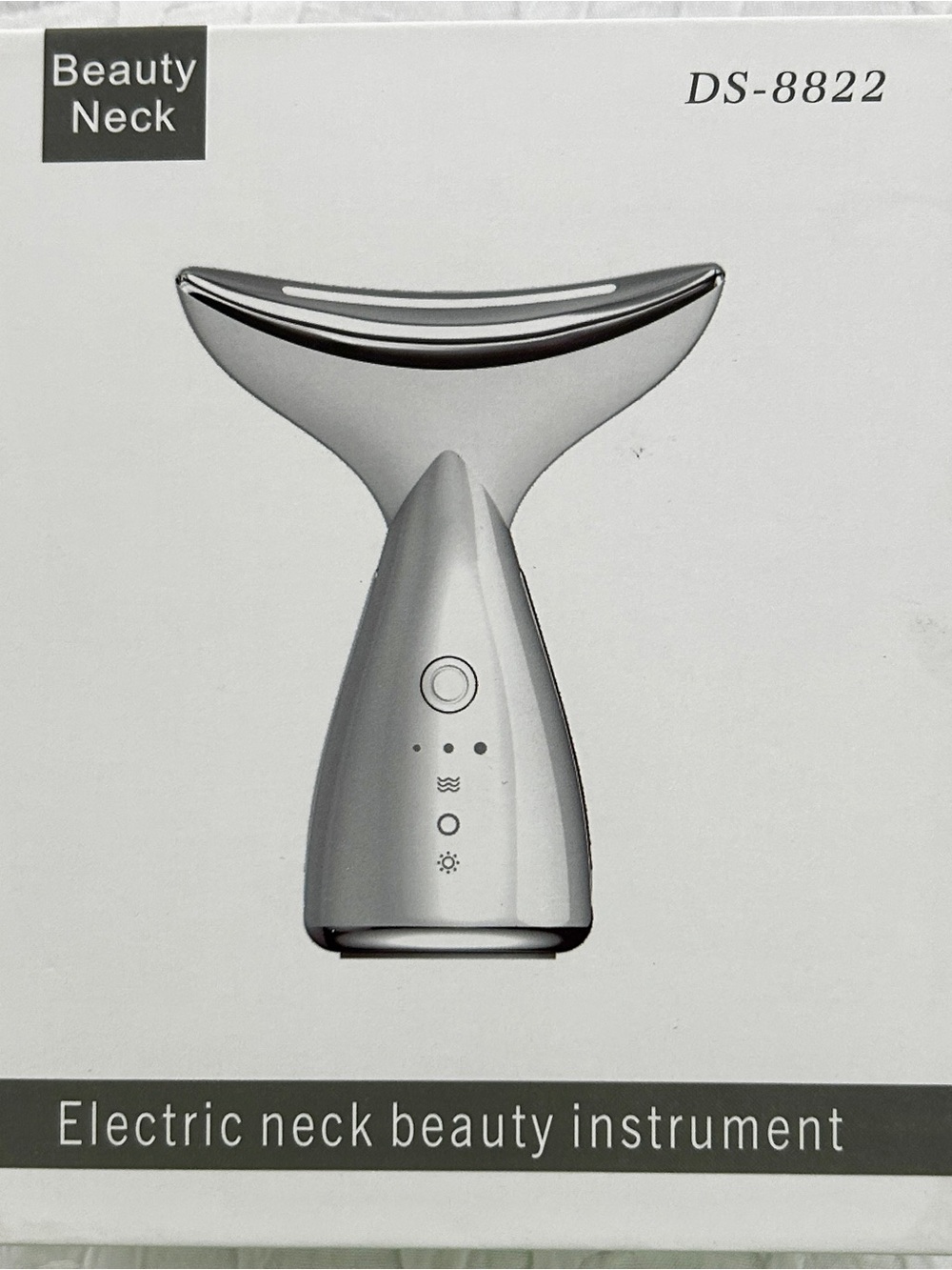 Beauty Neck DS-8822 Electric Neck Beauty Instrument - Silver
